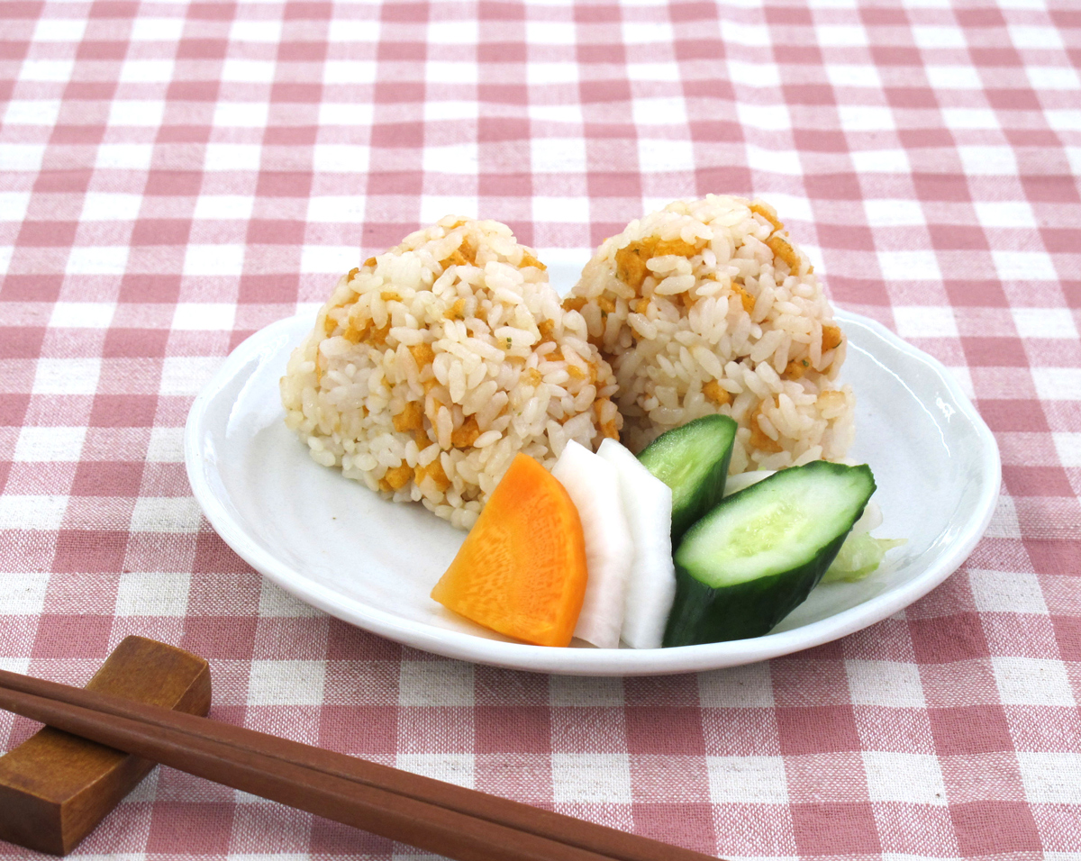 えびみりん焼で天むす風おにぎり